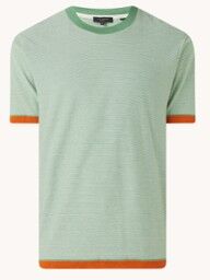 Ted Baker Camoff T-shirt met streepprint - Groen