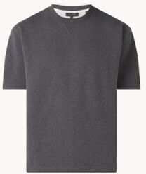 Ted Baker Roscrow T-shirt van sweatstof met ronde hals - Antraciet