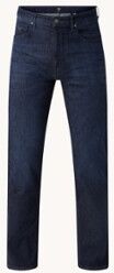 HUGO BOSS Albany slim fit jeans met donkere wassing - Indigo