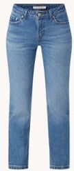 Levi's Low waist straight leg jeans met medium wassing - Indigo