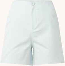 Aligne Cagney high waist straight fit korte chino broek - Mint