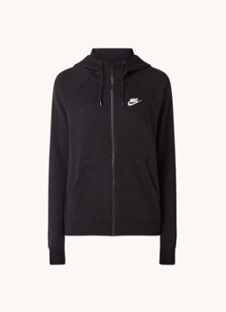 Nike Essential sweatvest met logoborduring - Zwart