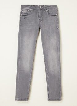 America Today Keanu skinny fit jeans met stretch - Grijs