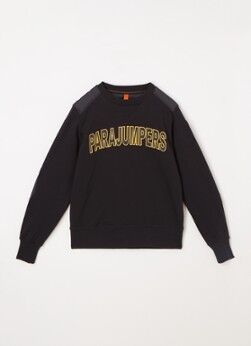 Parajumpers Grady sweater met logoborduring - Zwart