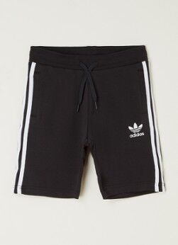 adidas Sweatshorts met logoprint - Zwart