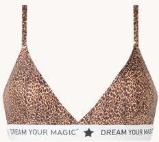 MAGIC Bodyfashion Dream bralette met logoband - Bruin