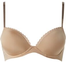 Calvin Klein Customized Lift push-up bh - donkerbeige