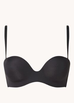 Simone Pérèle Naadloze strapless bh met uitneembare push-up en afneembare bandjes - Zwart