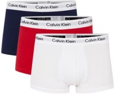 Calvin Klein 3-pack Low rise Trunk 2664 boxershorts - Donkerblauw