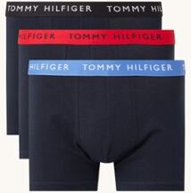 Tommy Hilfiger Boxershorts met logoband in 3-pack - Royalblauw