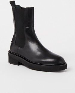 Jonak Dado chelsea boot van leer - Zwart