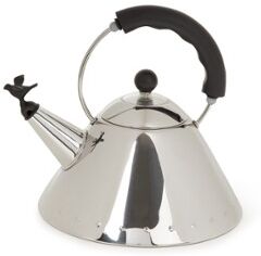 Alessi 9093 fluitketel 2 liter - Zilver