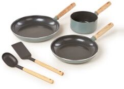 GreenPan Mayflower pannenset 5-delig - Blauwgrijs