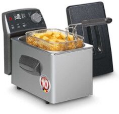 Fritel Turbo SF friteuse 4049 - Zilver