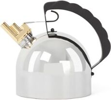 Alessi Fluitketel 2 liter - Zilver