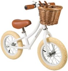 Banwood First go loopfiets - Wit