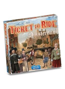 Asmodee Ticket to ride bordspel Amsterdam - Multicolor