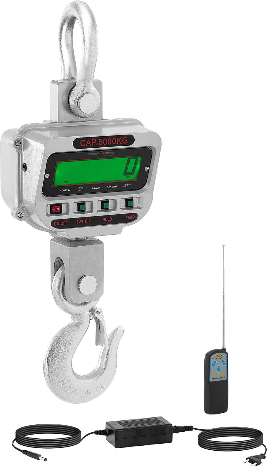 Steinberg Systems Kraanweegschaal - 5 t / 1 kg - LCD SBS-KW-5TC