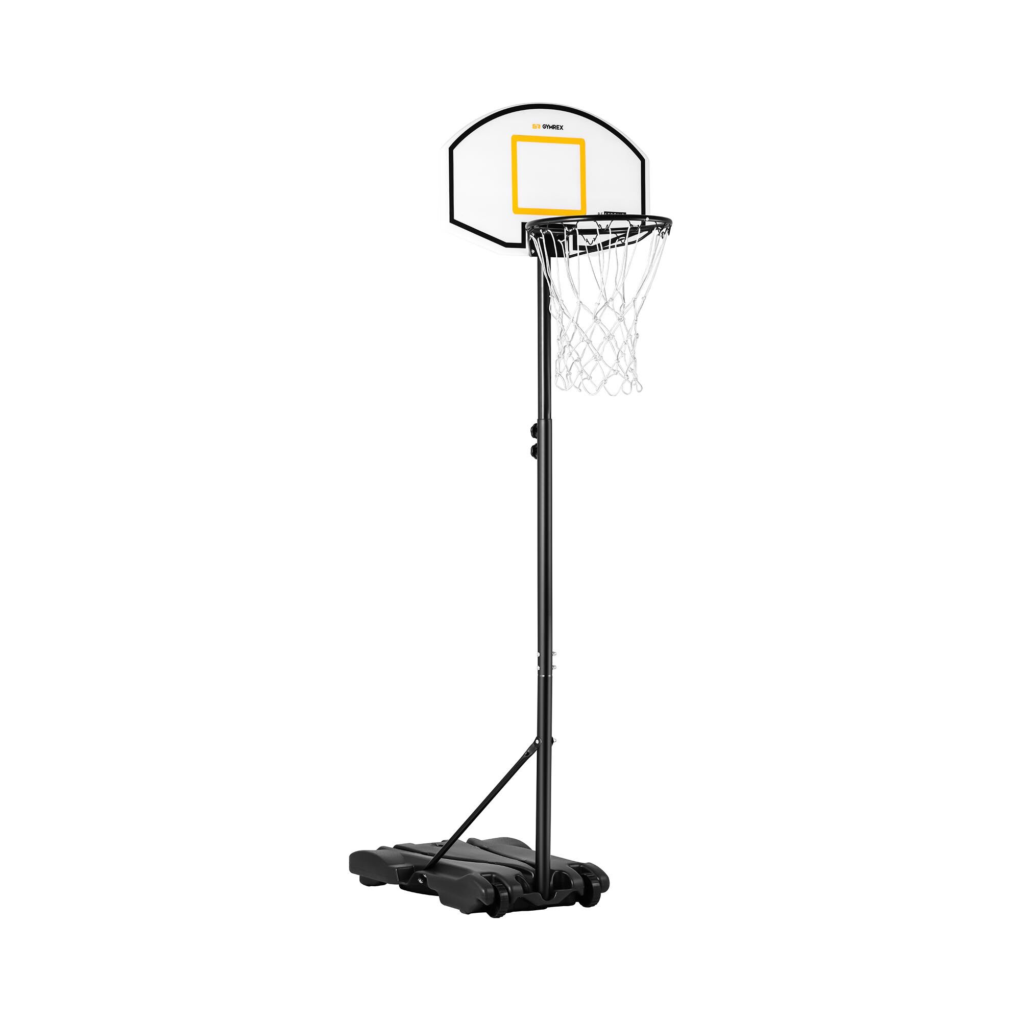 Gymrex Basketbalpaal - in hoogte verstelbaar - 178 tot 205 cm GR-MG44