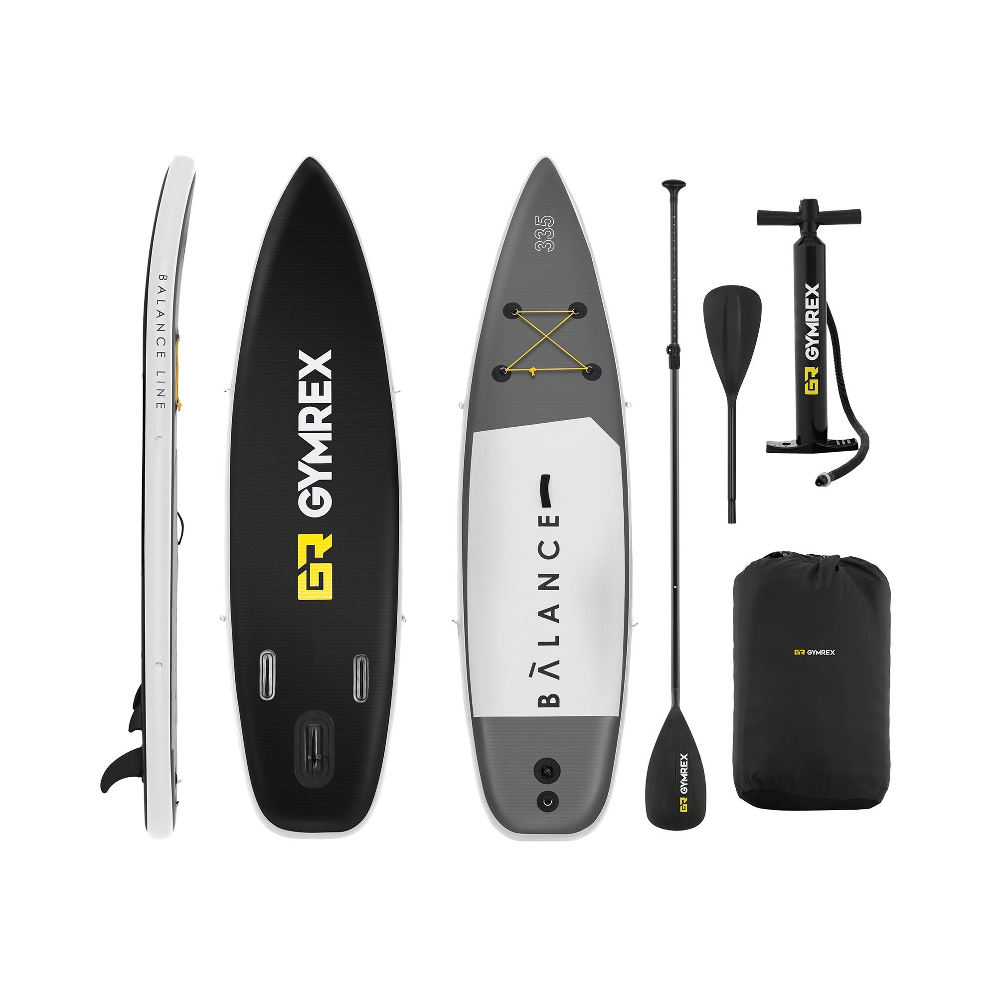 Gymrex Stand Up Paddle Board set - 145 kg - 335 x 71 x 15 cm GR-SPB335