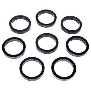 Stairville Snap Protector Ring Bk 8pcs