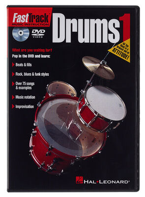 Hal Leonard Fast Track Drums 1