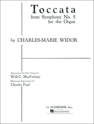 G. Schirmer Widor Toccata Symphony No.5