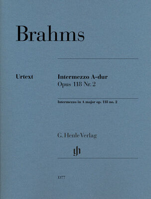 Henle Verlag Brahms Intermezzo A-Dur