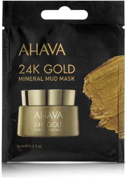 AHAVA Sachet 24k Gold Mineral Mud Masker 6 ml