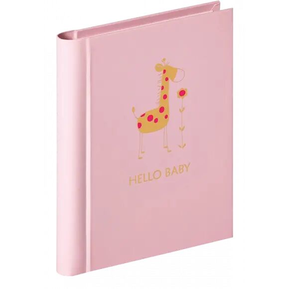 WALTHER DESIGN Fotoalbum 25x28cm Roze Baby Animal Paars/Roze