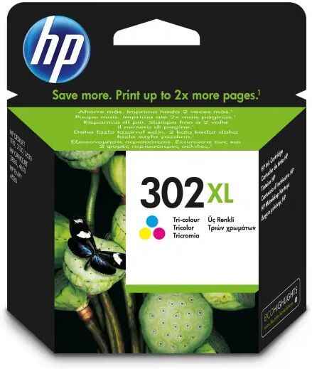 HP Cartridge 302XL Tricolor Meerdere