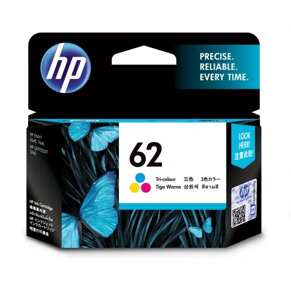 HP Cartridge 62 Tricolor Meerdere