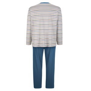 BABISTA Pyjama met ingebreide strepen Blauw/Beige/Lichtblauw  - blauw/beige/lichtblauw - Heren - 48/50