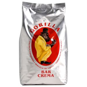 Gorilla 12 x Gorilla Bar Crema Silber - koffiebonen - 1 kilo