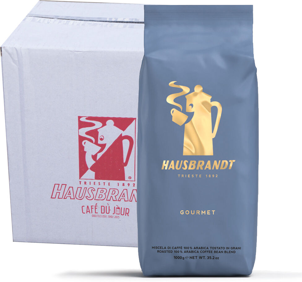 Hausbrandt Caffè Hausbrandt Gourmet koffiebonen 6 x 1 kilo