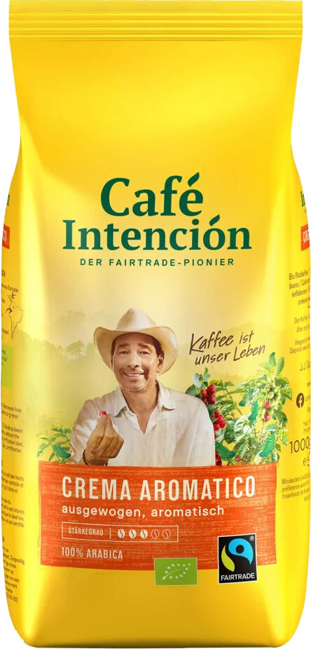 Café Intención Crema Aromatico (voorheen Caffé Crema) koffiebonen 1 kilo