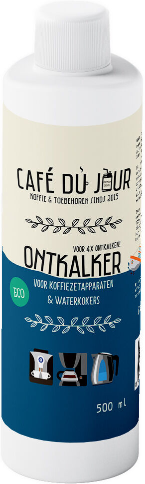 Café du Jour ontkalker 500ml (voor 4x ontkalken)