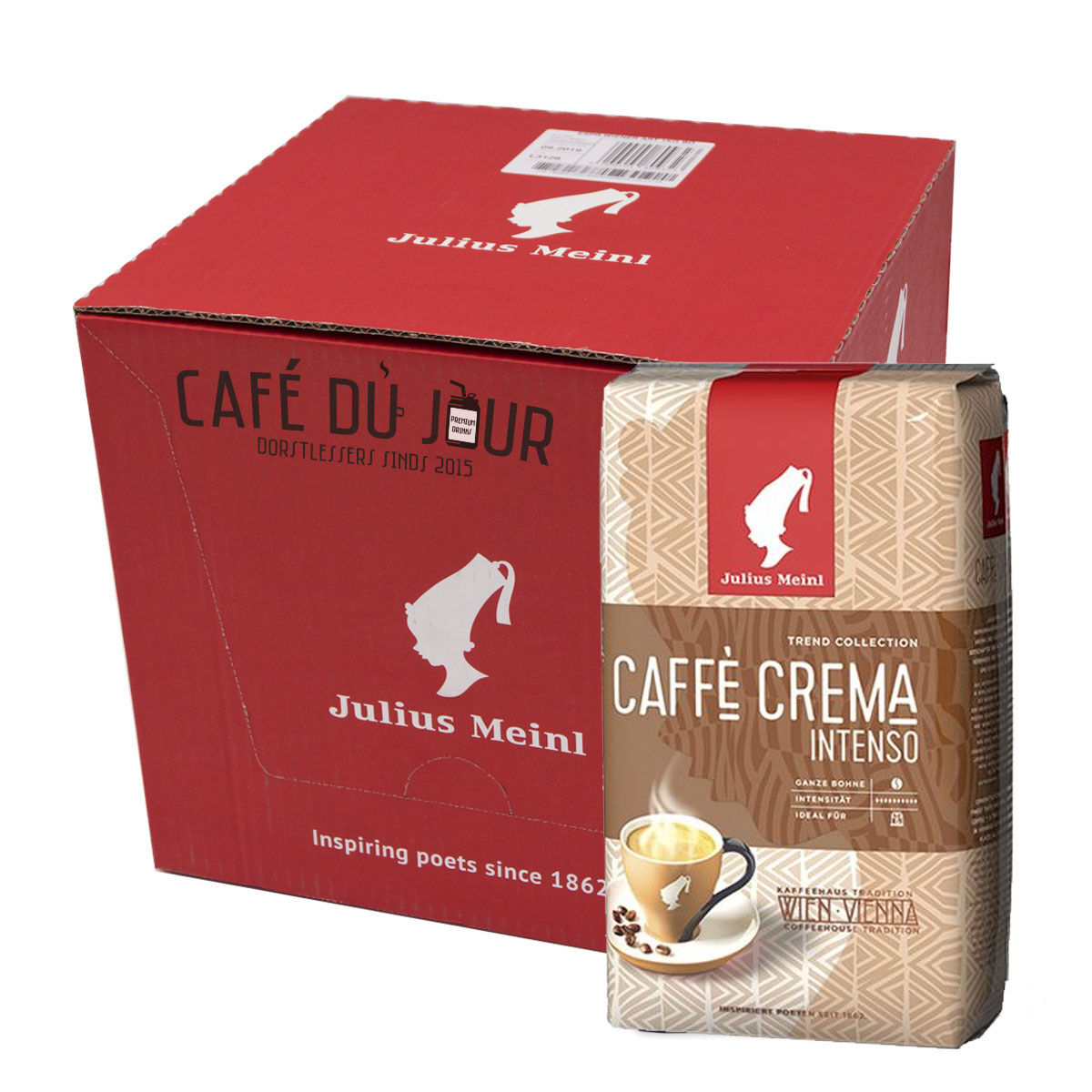 Julius Meinl Trend Collection Caffè Crema Intenso - koffiebonen - 6  kilo