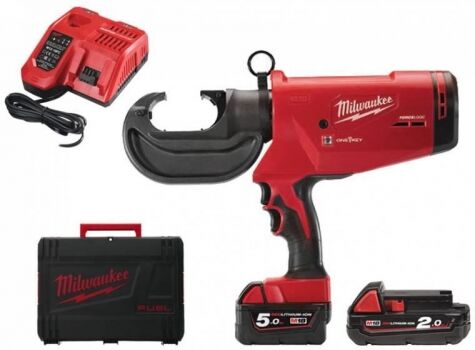 Milwaukee M18 HCCT109/42-522C accu kabelkrimptang 18V 5.0/2.0 Ah Li-ion 4933459273