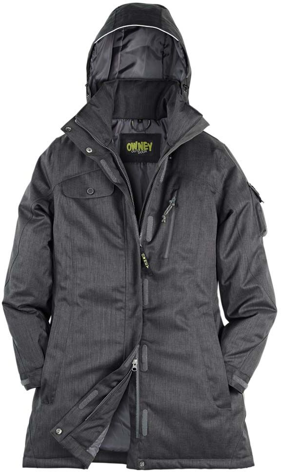 OWNEY Dames Winterjack Arctic, zwart, Maat: S