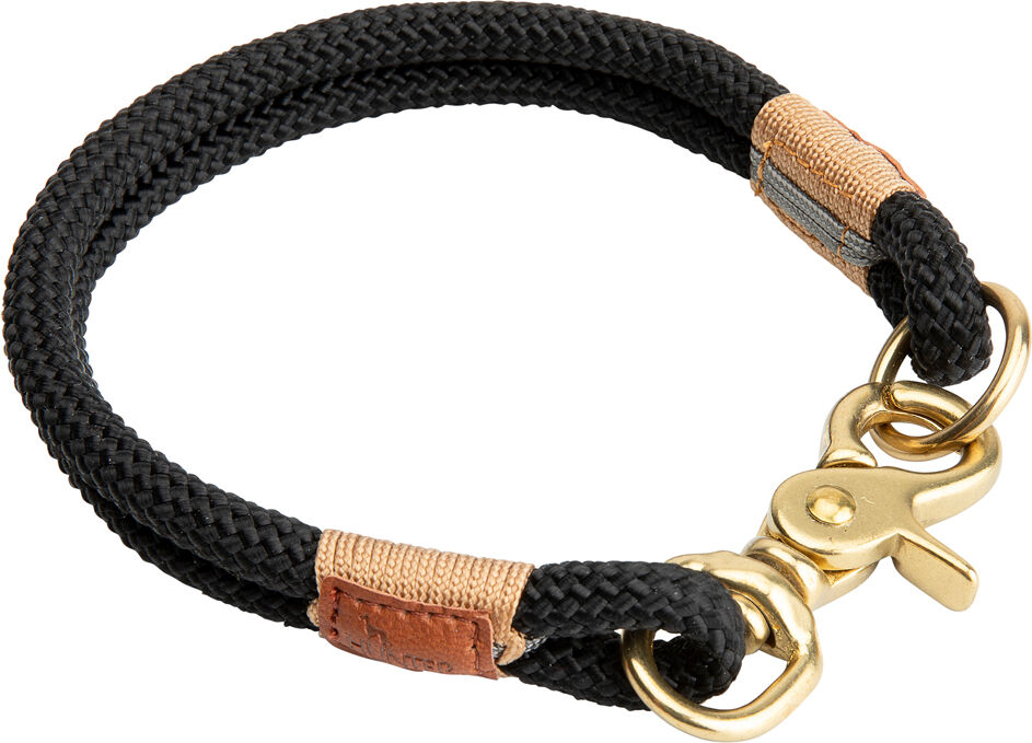 HUNTER Hondenhalsband Oss, zwart, Maat: 2