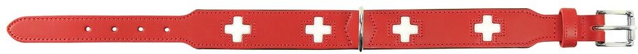 HUNTER Halsband Swiss, rood, Maat: 5