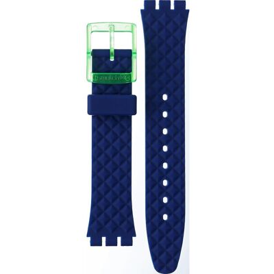 Swatch Plastic - Originals Medium (34mm) /Access/Solar/Musicall/Stop - G/SK/SL/SR/SS/SO28 ASO28G704 SO28G704 Neon Skychart band Swatch Plastic - Originals Medium (34mm) /Access/Solar/Musicall/Stop - G/SK/SL/SR/SS/SO28 ASO28G704 SO28G704 Neon Skychart band