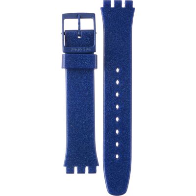 Swatch Plastic - Originals Medium (34mm) /Access/Solar/Musicall/Stop - G/SK/SL/SR/SS/SO28 AGS144 GS144 Intense Blue band Swatch Plastic - Originals Medium (34mm) /Access/Solar/Musicall/Stop - G/SK/SL/SR/SS/SO28 AGS144 GS144 Intense Blue band