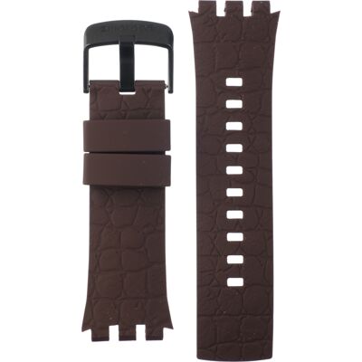 Swatch Plastic - Touch Digi SU/SV ASURB113 SURB113 Brown Tip band Swatch Plastic - Touch Digi SU/SV ASURB113 SURB113 Brown Tip band