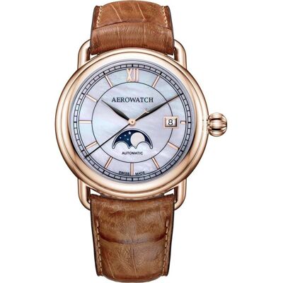 Aerowatch 1942 77983-RO02 1942 Moon phase Horloge Aerowatch 1942 77983-RO02 1942 Moon phase Horloge