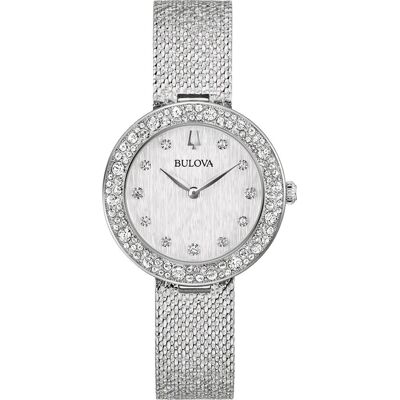 Bulova Crystal Collection 96L329 Champagne Horloge Bulova Crystal Collection 96L329 Champagne Horloge