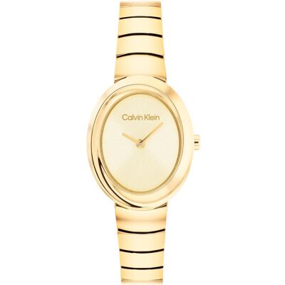 Calvin Klein 25100147 Twisted Bezel Horloge Calvin Klein 25100147 Twisted Bezel Horloge