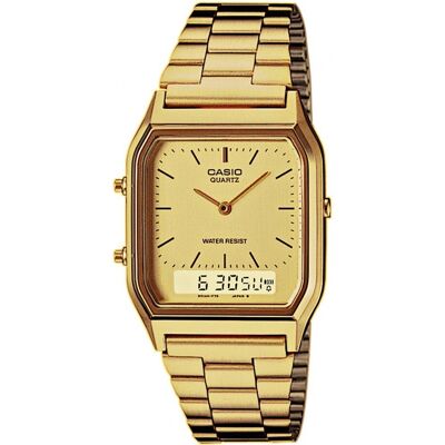 Casio Vintage AQ-230GA-9DMQYES Vintage Edgy Horloge Casio Vintage AQ-230GA-9DMQYES Vintage Edgy Horloge