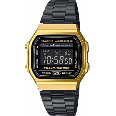 Casio Vintage A168WEGB-1B Retro Mirror Horloge Casio Vintage A168WEGB-1B Retro Mirror Horloge